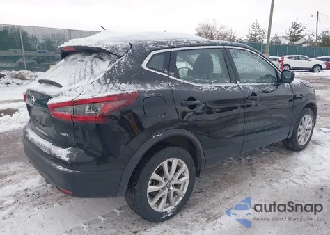 2022 Nissan Rogue Sport S из США, поврежденный, VIN JN1BJ1AW2NW476241